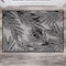 World Rug Gallery Contemporary Distressed Leaves Textured Flat Weave Indoor/Outdoor Area Rug 2' x 3' Black 117BLACK2X3 - alternate 3